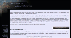Desktop Screenshot of mothersofaddicts.com